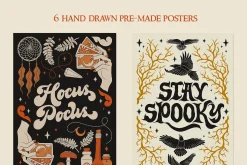 Vintage Halloween Clipart