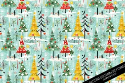 Vintage Holiday Digital Paper