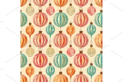 Vintage Holiday Digital Paper