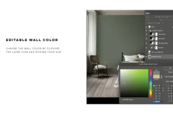 Vintage Home | Bedroom Mockup No. 2