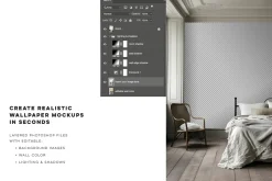 Vintage Home | Bedroom Mockup No. 2