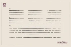 Vintage Illustrator Brushes