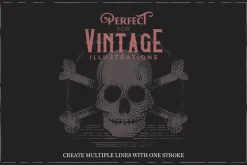 Vintage Illustrator Brushes