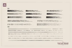 Vintage Illustrator Brushes