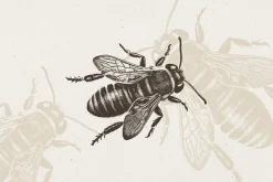 Vintage Insects Illustrations