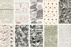 Vintage Japan Seamless Patterns 1