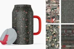 Vintage Japan Seamless Patterns 1