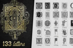 Vintage Letter O Vector And PNG