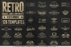 382 Vintage Logos Bundle