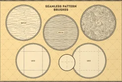 Vintage Map: Procreate Brushes