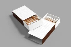 Vintage Matchbox Packaging Mockup