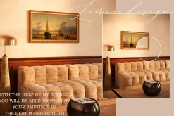 Vintage Mockup Frame for art