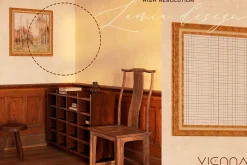 Vintage Mockup Frame for art