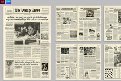 Vintage Newspaper