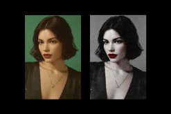 Vintage Noir Photo Effect
