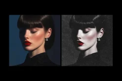 Vintage Noir Photo Effect