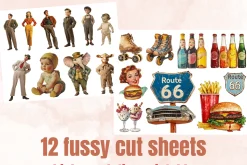 Vintage Nostalgia Collage 1940's