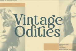 Vintage Odities - Retro Serif