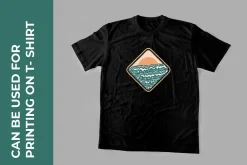 Vintage Outdoor Badge Adventure