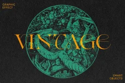 Vintage Overprint Effect