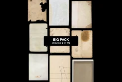 Vintage Paper - 40 Antique Textures
