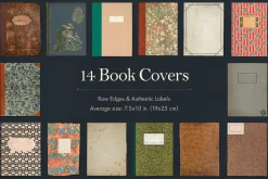 165 Vintage Paper Ephemera Vol. 1