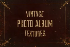 Vintage Photo Album Cover Textures
