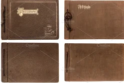 Vintage Photo Album Cover Textures