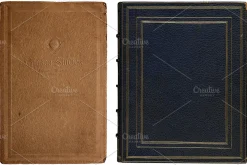 Vintage Photo Album Cover Textures