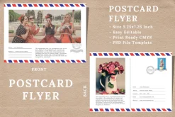 Vintage Postcard Flyer Vol 02