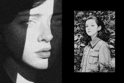 Vintage Riso Poster Photo Effect