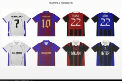 Vintage Soccer Jersey Mockup Vol.2