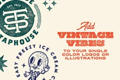 Vintage Stamp Texture Effects