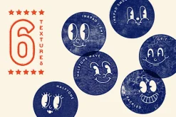 Vintage Stamp Texture Effects