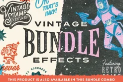 Vintage Stamp Texture Effects