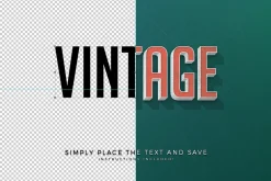 Vintage Text Effects Vol.6
