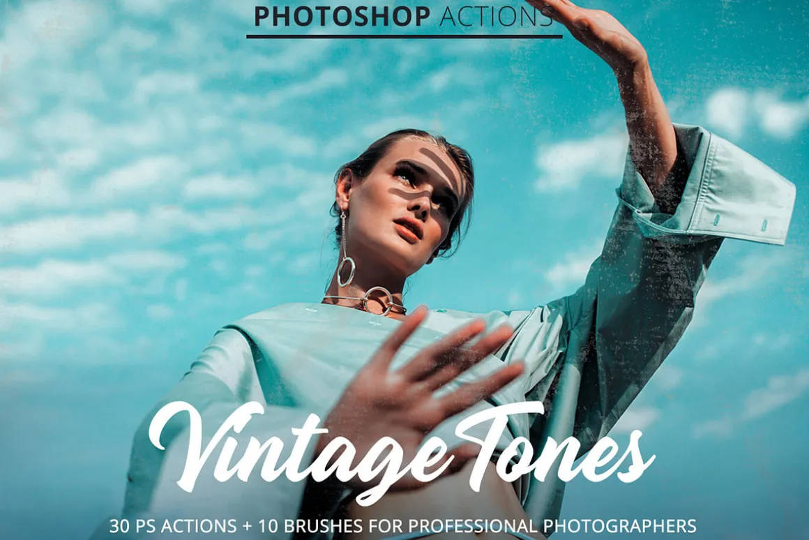 Vintage Tones Actions for Photoshop
