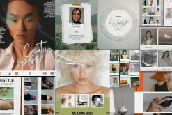 Vintage Unique Photo Collage