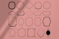 Vintage vector logos