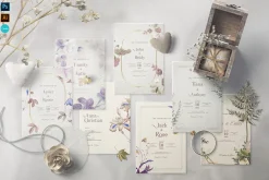 48 Vintage Wedding Cards Collection