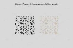 Vintage Witch Hands Seamless Pattern
