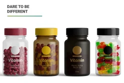 Vitamins Bottle Mockup