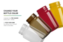 Vitamins Bottle Mockup