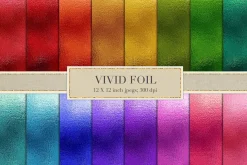 Vivid Foil Textures