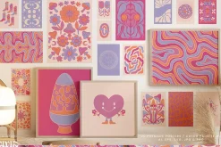 1070+ Vivid Posters Patterns Bundle