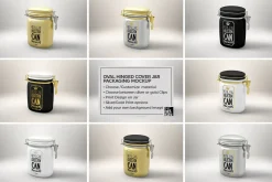Vol3. Metal Can Mockup Collection