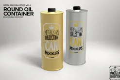 Vol3. Metal Can Mockup Collection