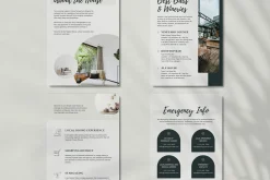 VOLAR Airbnb Welcome Book Template