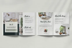 VOLAR Airbnb Welcome Book Template
