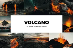 20 Volcano Lightroom Presets & LUTs